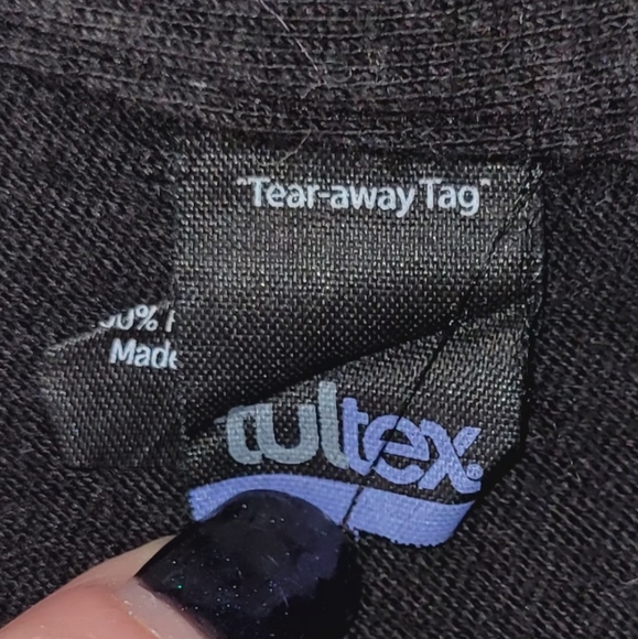 Black Tee Shirt, Size Small - Picture 3 of 4